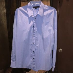 2 Men’s Express Button Down Dress Shirts